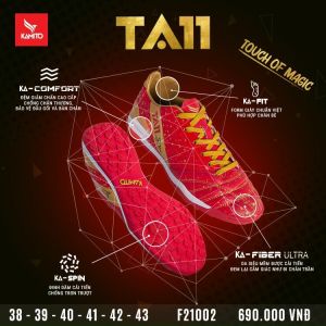 Giày Đá Bóng Tuấn Anh-TA11 Sân Cỏ Nhân Tạo giày đá bóng thể thao Kamito chính hãng