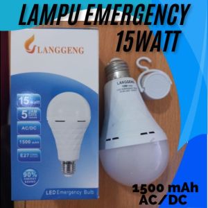 LAMPU LED EMERGENCY 15Watt Bohlam blub Sentuh Ajaib