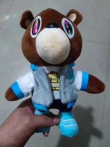 Cute Plush Bear Toy 10 inch Soft Stuffed Animal Perfect Graduation Gifts for Kids Fans Boys and Girls