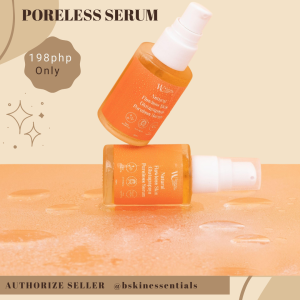 Natural Flawless Skin Poreless Serum with Centella Asiatica Extract for Brightening and Pore Control