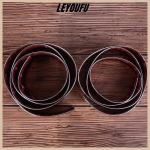 Christmas gift LEYOUFU 1Pcs Universal Car Door Bumper Decoration Moulding Trim Chrome Strip