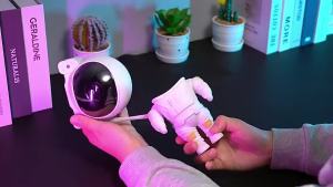 Astronaut Star Galaxy Light Projector Nebula Night Light with Remote For Home Bedroom Decor Gifts