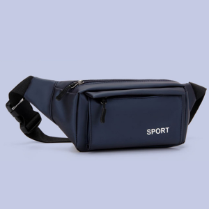 กระเป๋าคาดอก คาดเอว ผ้าคุณภาพอย่างดี กันน้ำ ซิป 3 ช่อง สายปรับความยาวได้