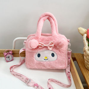 Harga Grosir - Shoulder Bag Lucu Bahan Bulu / Tas Pinggang Bulu Anak Perempuan