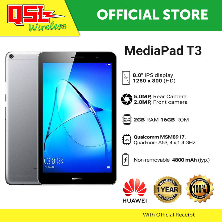 Huawei MediaPad T3, 2+16 | Lazada PH