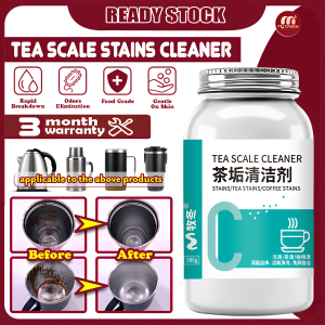 Tea Scale Descaler For Water Bottle Tumbler Kettle Cup Teapot Botol Air Coffee Stain Cleaner Food Grade Detergent Scale Removal