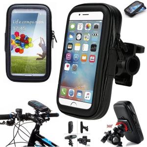 Adjustable Waterproof Motorcycle Bike Phone Holder TPU Touch Screen Bicycle Phone Holder