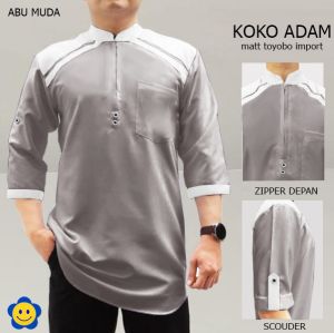 CTN Baju muslim koko ADAM jumbo best seller