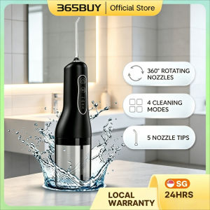 Cordless Water Flosser 5 Modes 300ml Water Tank Portable Oral Irrigator Rechargeable Teeth Cleaner Dental Flosser