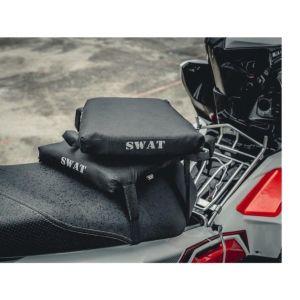 Đệm Yên Xe Máy SWAT 28x25cm – Mút D25 Êm Ái Oxford Chống Nước Khóa Kéo Ẩn Gọn Đẹp