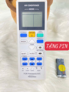 Điều khiển máy lạnh PANASONIC INVERTER . Remote điều hòa PANASONIC . Tặng pin