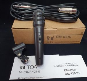 Micro DM-1200 TOA. mic karaoke. mic đa hướng