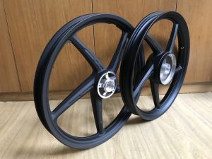 MÂM VÀNH ĐÚC 5 CÂY ZIN  ĐĨA 5 LỖ TRƯỚC SAU MÁ ĐÙM LỚN HONDA WAVE ZX 110 FUTURE I