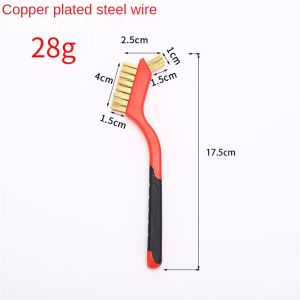 Bộ 3 Bàn Chải Nylon Inox Bàn Chải Khoảng Cách Đánh Bóng Loại Bỏ Rỉ Sét Làm Sạch Bếp Gas Bồn Rửa Phạm Vi Hood