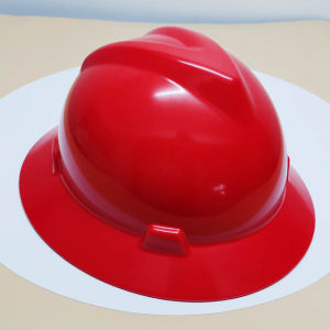 Safety Helmet Wide Full Brim Hard Hat Lightweight High Strength Work Cap Construction Railway Metallurgy Mine Summer Sunshade