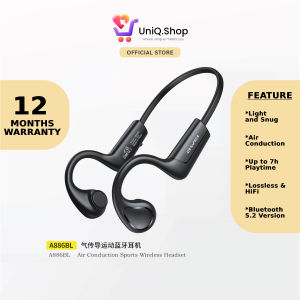AWEI A886BL Air Conduction Wireless Headphones | Bluetooth Sport Earphone In-ear Earbud For HIFI Running Handsfree Headset Earbuds