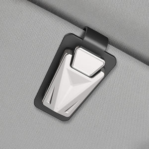 EKLEVA Car Glasses Clip Metal Sun Visor Sunglasses Holder Storage Clip Portable Glasses Holder Universal Car Eyeglasses Hanger