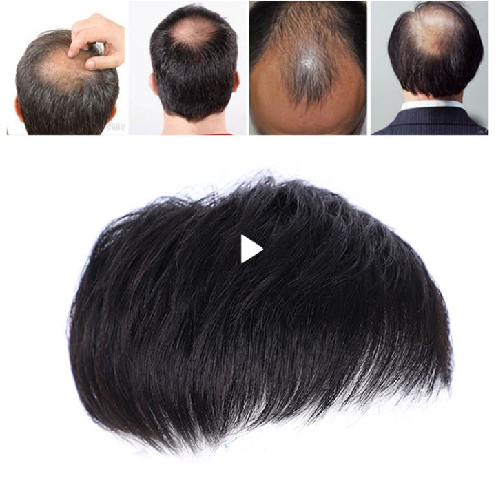 on sale hair extension human hair 200 pesos wig men Short Hair original Wigs Toupee Hair Replacement System Hairpiece for Daily Lazada Singapore