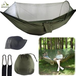 Camping Hammock with Mosquito Net Portable Hammock with Tree Straps Hammock Tent for Camping Backpacking Travel Backyard