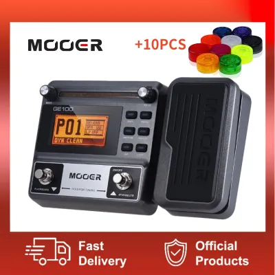 Mooer Ge100 Guitar Multi Effects Pedal Processor for Electric Guitar Acoustic Guitar with manual and local warranty