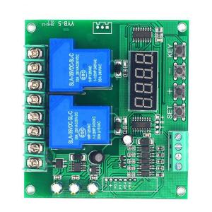 Double Voltage Motor Control Board 12v 24v with Forward Reverse Timing Cycle Module