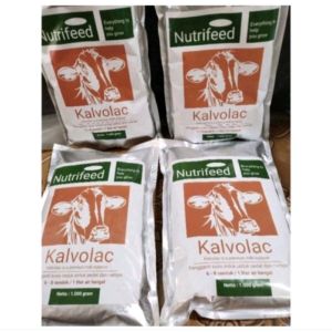 Kalvolac - Paket 5pcs Netto 1Kg Pengganti Susu Induk Anti Diare Anti Mencret Untuk Sapi Kambing dan Domba - Kalvolac