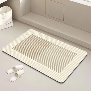 Minimalist Ins WabiSabi Floor Mat Mud Pad Carpet Water Absorption Kitchen Toilet Bathroom Bedroom