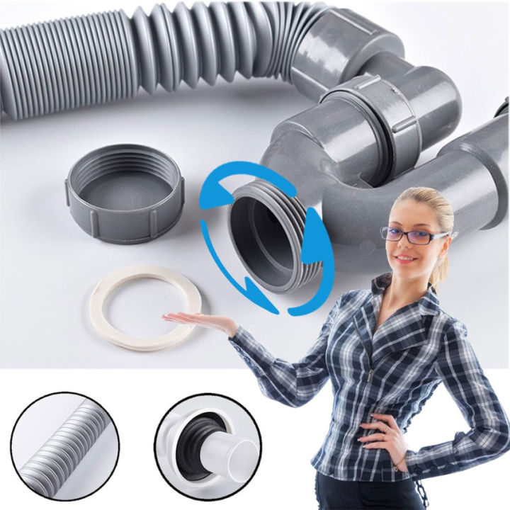 Miraga Bottle P Trap 1-1/4 Bathroom Brass Sink Drain Stopper, Lavatory Adjustable Basin Sink Waste Drain P-Trap Plumbing Kit, General US/CA Standard