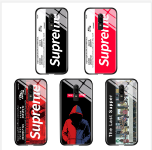 เคสโทรศัพท์สําหรับ OPPO A95 4G OPPO Oppoa95 A55เคสแฟชั่นหรูหราโลโก้ผู้ชายยอดนิยมสําหรับเด็กผู้ชายเคสกระจกนิรภัยกันกระแทกเคสฝาครอบ