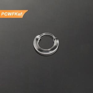 【PCWFKef】 10Pcs Đầy Màu Sắc Nhựa Hoop Bông Tai Dễ Thương Nhỏ Bông Tai Cho Phụ Nữ Cô Gái Đơn Giản Đa Năng Tai Khóa Đồ Trang Sức Phụ Kiện Quà Tặng