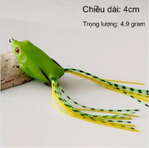 Mồi Câu Cá Mồi Câu Lure Nhái Râu Mềm - Sanami Fishing