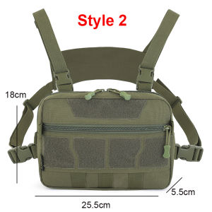 Tactical Vest Bag  Mens Micro Outdoor Sports Chest Bag  Military Training Belly Pouch  Camping Backpack Training  Accessories