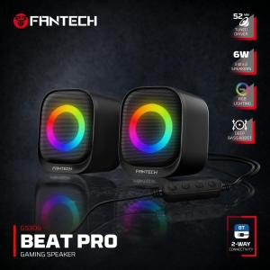 Fantech Beat Pro GS306 Gaming Speaker with Deep Bass Boost and RGB Lights
