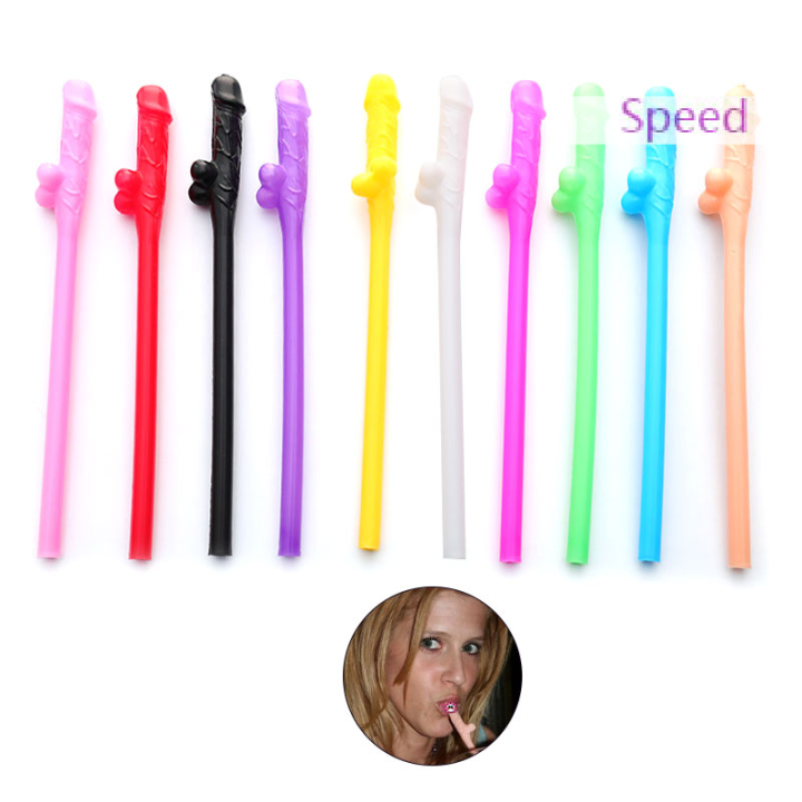 Speed Hens Party Accessory Drink Plastic Willy Dick Dicky Straws Novelty Nude Straw Lazada Ph