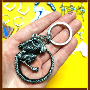 Móc Khóa DOTA2 Item Alien Logo dota2 pudg mặt nạ mô hình mặt dây chuyền hợp kim móc chìa khóa Xe Máy balo.