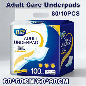80/100PCS Disposable Underpads for Adults Elderly Incontinence Bed Pads Urine Absorbent Pads