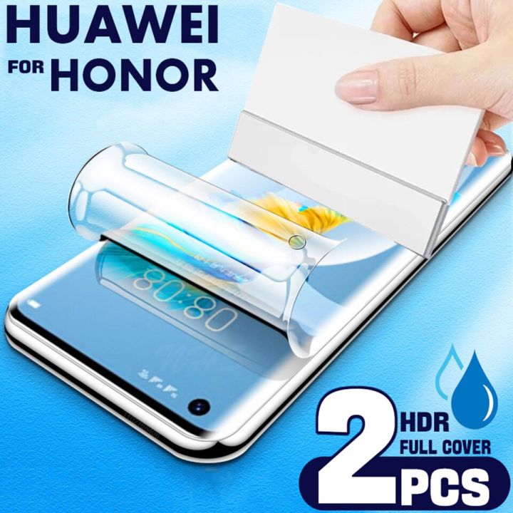 2Pcs Full Cover Screen Protector For Honor X8 70 60 50 20 10 9 Magic 4