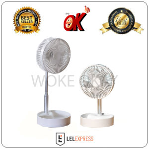 WokeOkay Kipas meja desk fan n floor fan Kipas Angin Lipat Meja kipas mini fan Serbaguna Velo profan