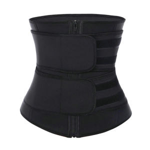 Women Hot Sauna Sweats Waist Training Corset Trainer Bengkung Postnatal Body Slimming Shaping Belt Fitness Sport