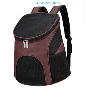 Ba lô vận chuyển Chó Mèo ba mặt lưới thoáng khí (mẫu mới)- Love Pets