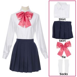Anime Bocchi the Rock! Cosplay Costume Hitori Gotoh JK Uniform Ryo Yamada Ikuyo Kita Nijika Ijichi School Sailor Girls Women㏇X0413