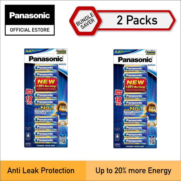 Pack Bundle Panasonic Premium Alkaline Evolta Aa Aaa Battery Bundles Lr Eg B Lr Eg B