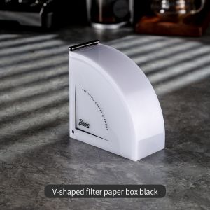 BINCOO Coffee Filter Paper Storage Box Fan-shaped Filter Paper Box Filter Paper Dustproof Storage Box