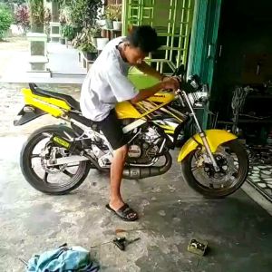 KNALPOT NINJA R RR SS 150CC CARBON KEVLAR TOSHTEC