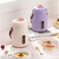 【BUY 1 FREE 1】900ML Health Pot Electric Stew Pot Mini Small Portable Office Artifact Can Cooking Rice. 