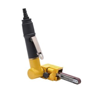 btnx Air Powered Belt Grinder Handheld Sanding Polishing Machine - Pneumatic Belt Sander Portable 2Z6B7
