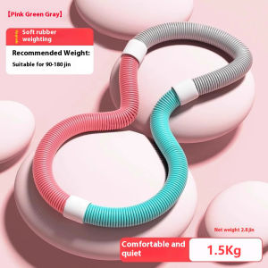 No-Pinch Hula HoopSpring Hula Hoop Extra Weightening Waist Twisting Exercise Adult Weight-loss Home Alat Senaman