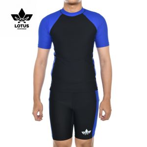 Baju Renang pria Remaja Dan Dewasa Setelan Lengan Pendek Dan Celana Pendek