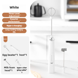 SG Electric Handheld Egg Beater Milk Frother Matcha Whisk Coffee Mixer Stirrer for Home Kitchen Tools