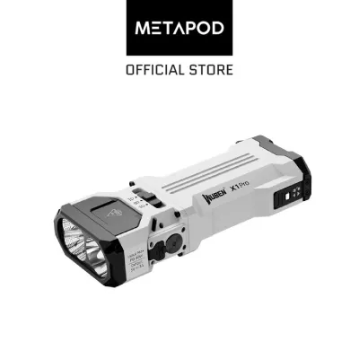 Wuben X1Pro 12300 Lumens Rechargeable EDC Flashlight with Power Bank & Clip